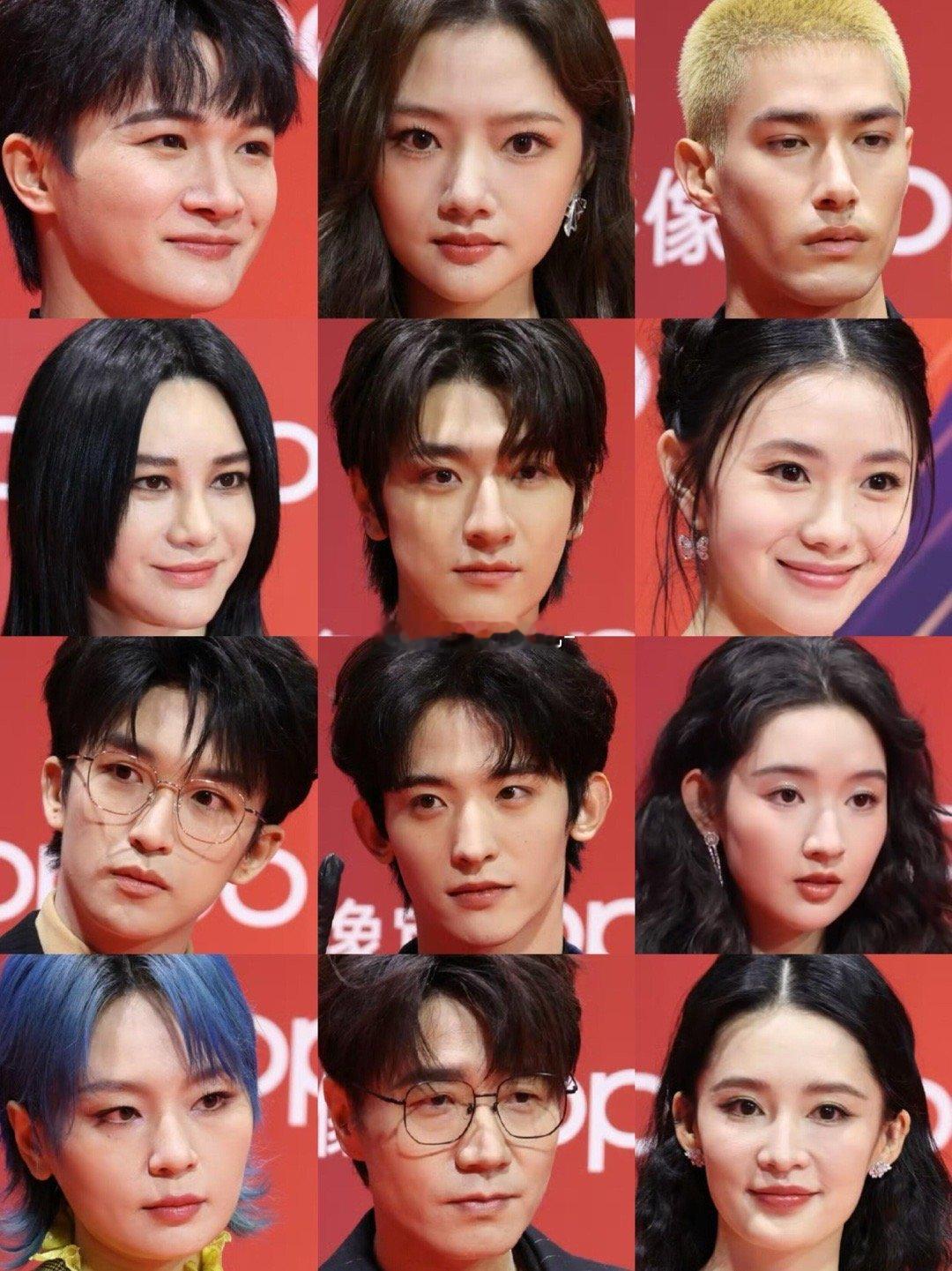 腾讯娱乐年度盛典红毯怼脸生图周深、周笔畅、尚雯婕、黄子弘凡、李沁、刘浩存、林一、