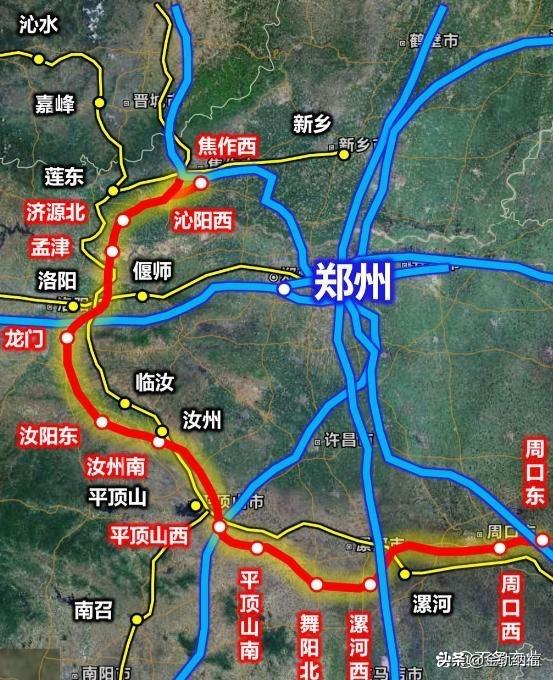 焦洛平高铁预计2029年4月通车，到时候从太原、焦作去重庆，不用再绕道郑州了。焦