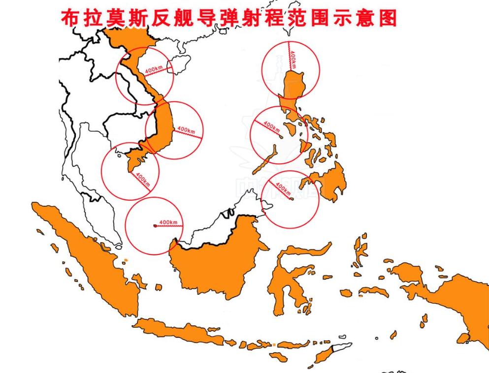 菲律宾、越南、印尼近期相继引进印度"布拉莫斯"超音速反舰导弹，南海格局正在发生微