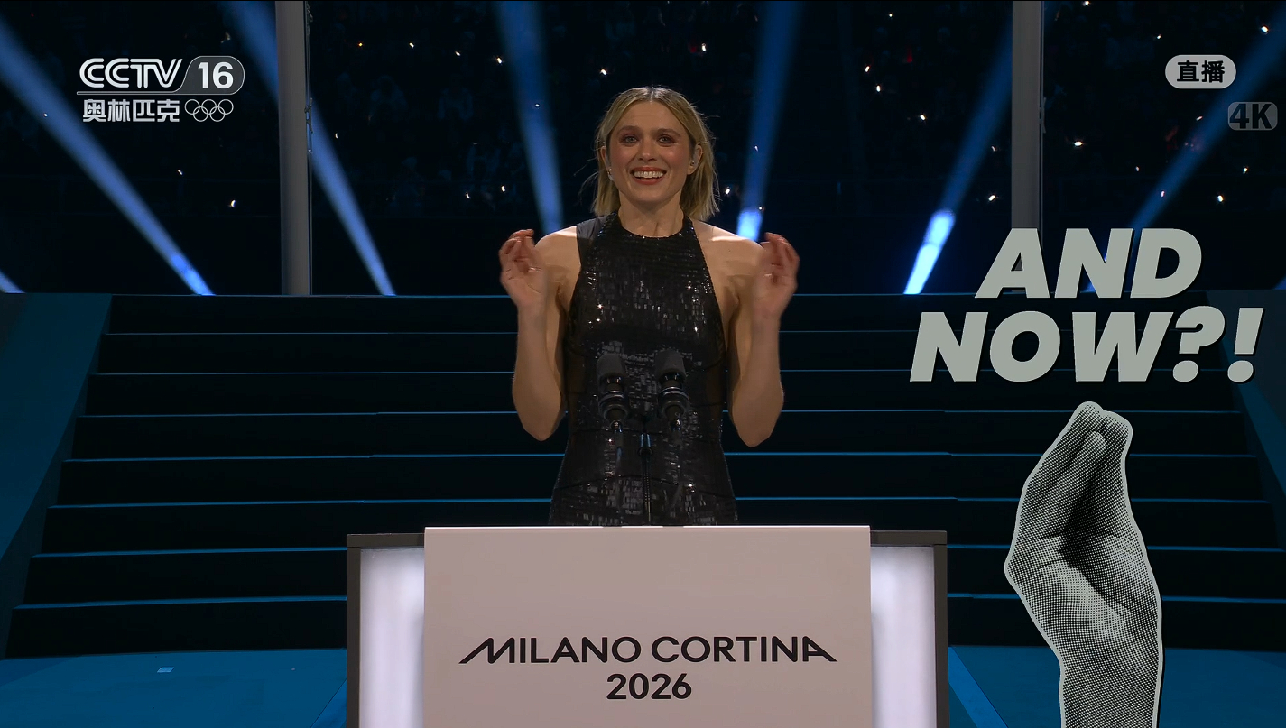 🔻把手捆起来就不能说话的意大利人。🔻这个节目创意还可以，属于自我调侃经典刻板