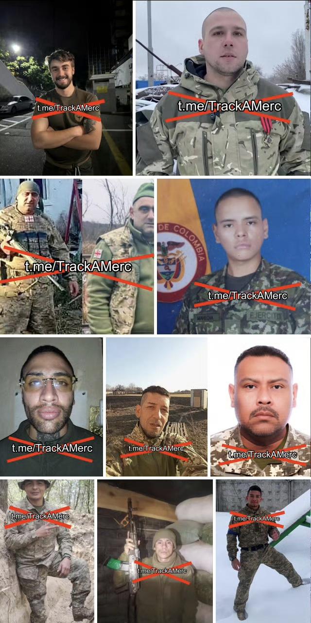 7月18日以来，新确认有40名加入乌军的外国雇佣兵阵亡，其中哥伦比亚雇佣兵34人