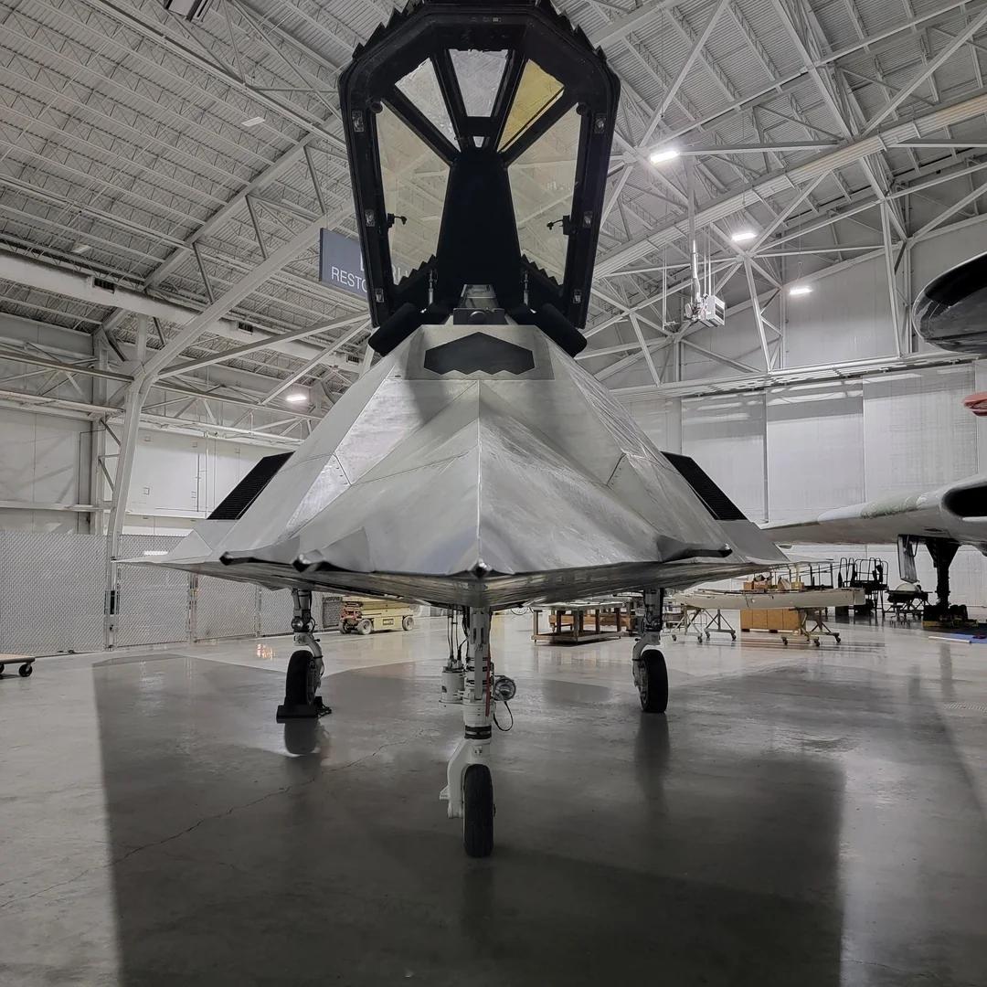 烽火问鼎计划 F-117的机头特写 ​​​