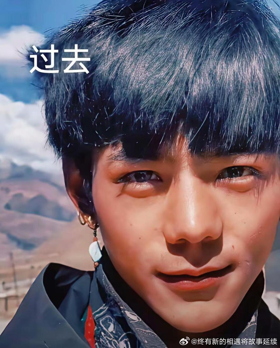我去，仔细一看，眼神甚至眼睛都不像，嘴唇也不像，这还是丁真吗？ 
