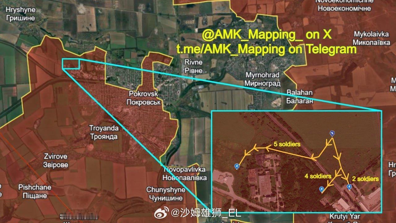 乌军出动一架UH-60“黑鹰”直升机在红军村西北郊空降了一支11人的特战队，试图