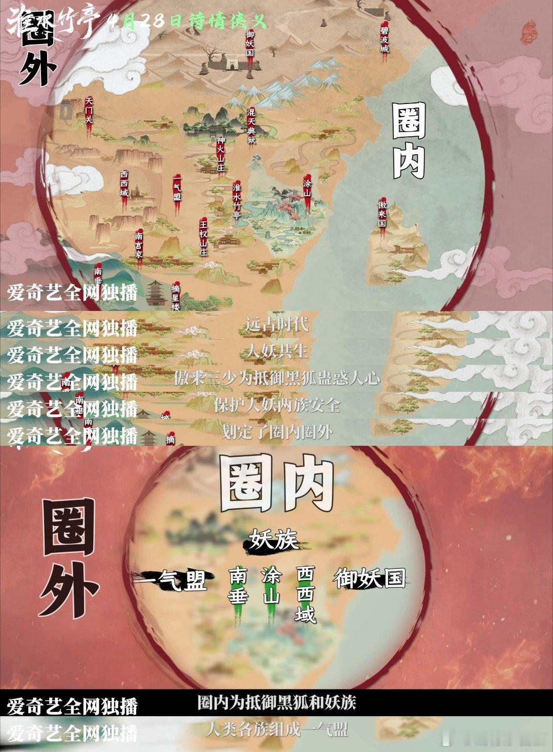 淮水竹亭定档淮水竹亭官宣定档0428，来看看我们淮水竹亭的群像剧吧。看到好多老熟