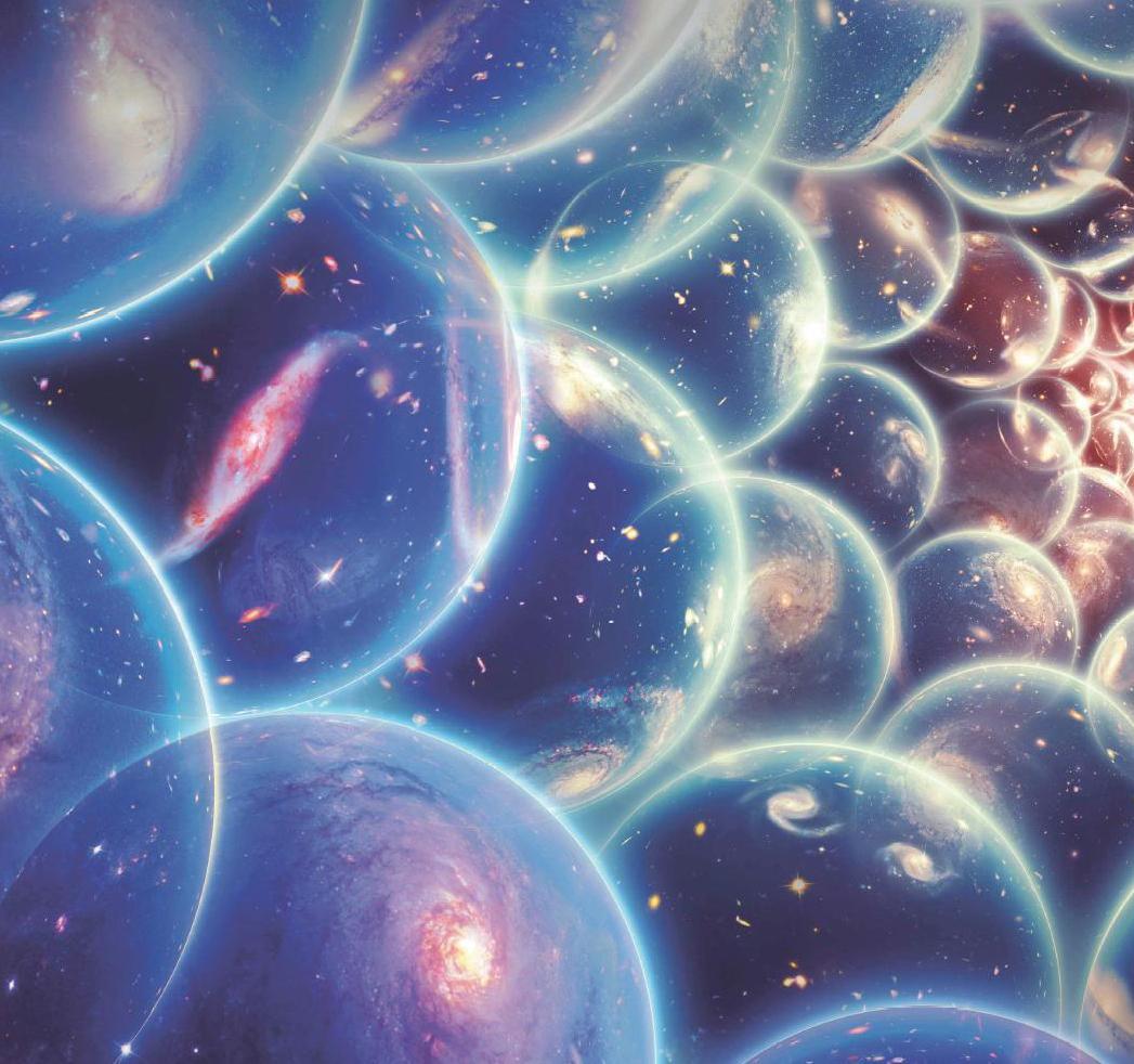 宇宙的形状和边界，一直以来都困扰着很多人，目前的宇宙学认为宇宙可能有界无边的，即