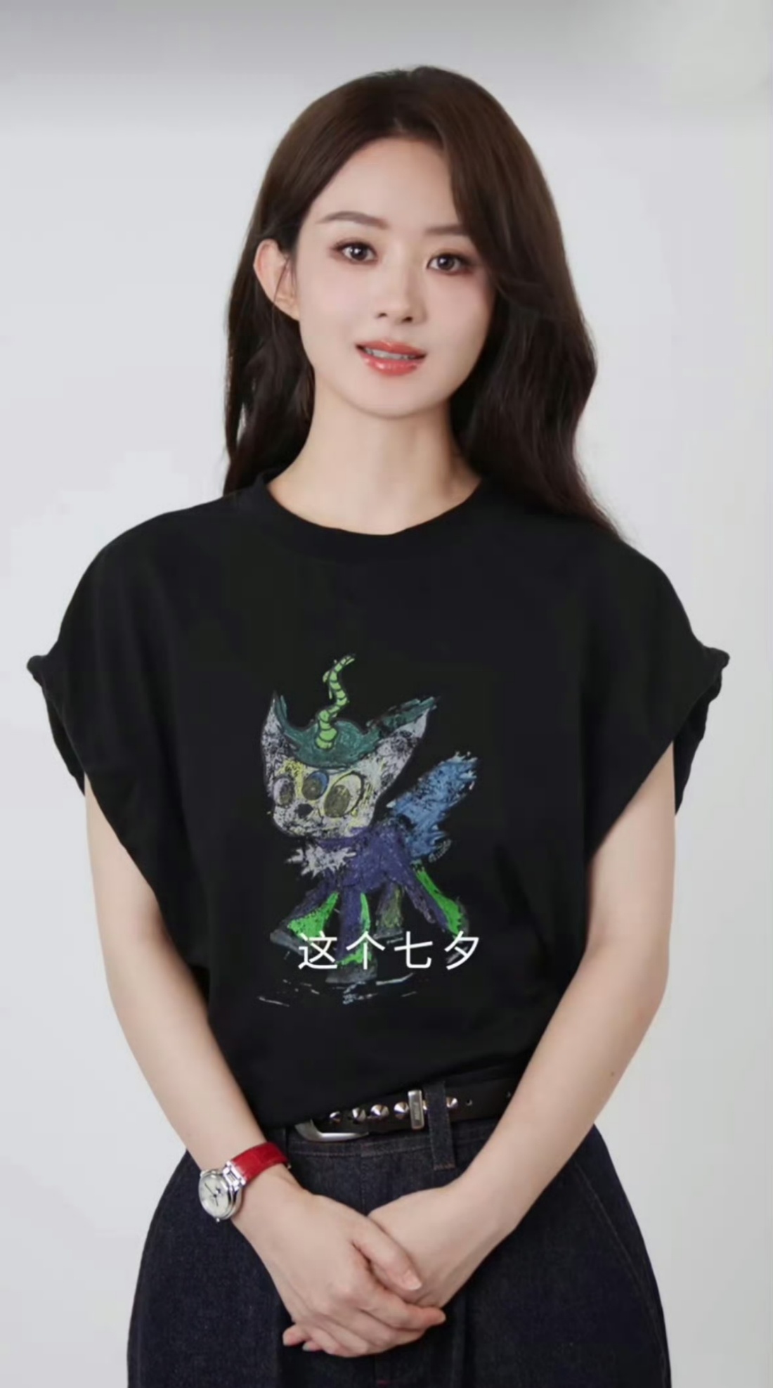 赵丽颖久违的长发，这是以前的还是最近的？[么么哒][么么哒][么么哒]颖宝无论短