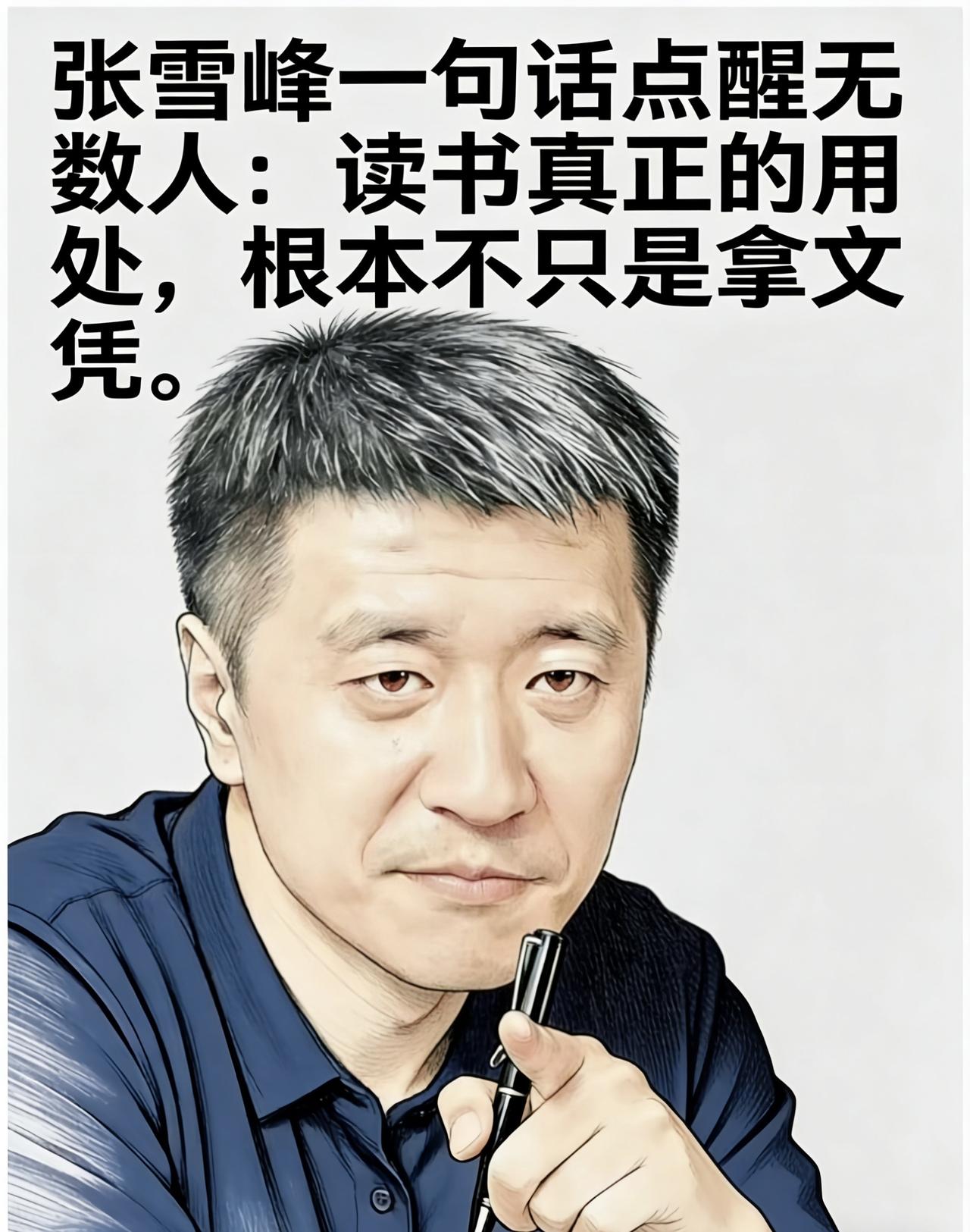 张雪峰：读书真正的用处，90%的人都理解错了！