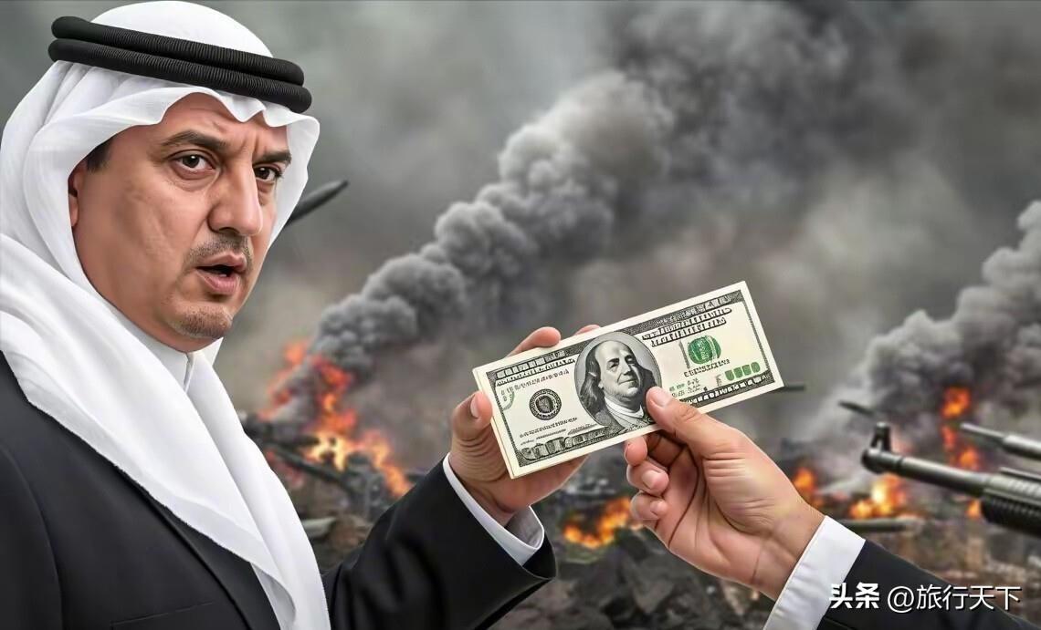 中东那边打得正凶，阿联酋却突然宣布，坚持要给美国投1.4万亿美元，一场被逼出来的