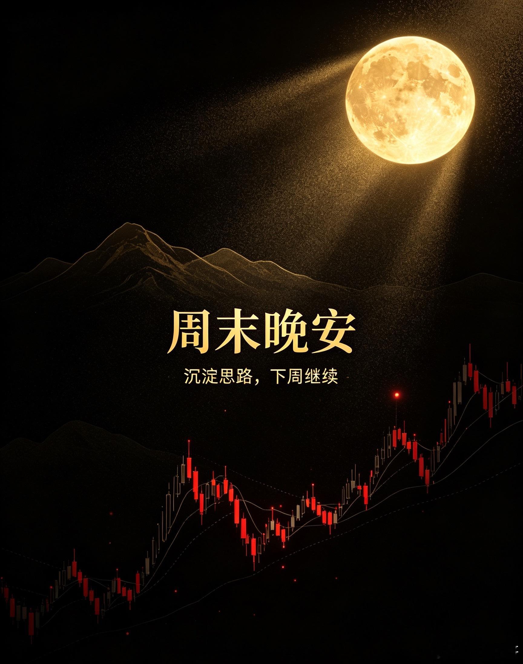 忙碌一周盘面暂时落幕，放下K线、抛开涨跌。行情永不停歇，但生活需要喘息。好好休整