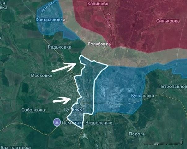乌军和大递方面联合证实，乌军已经完全控制了库普扬斯克，城内的大递冲锋队被基本肃清