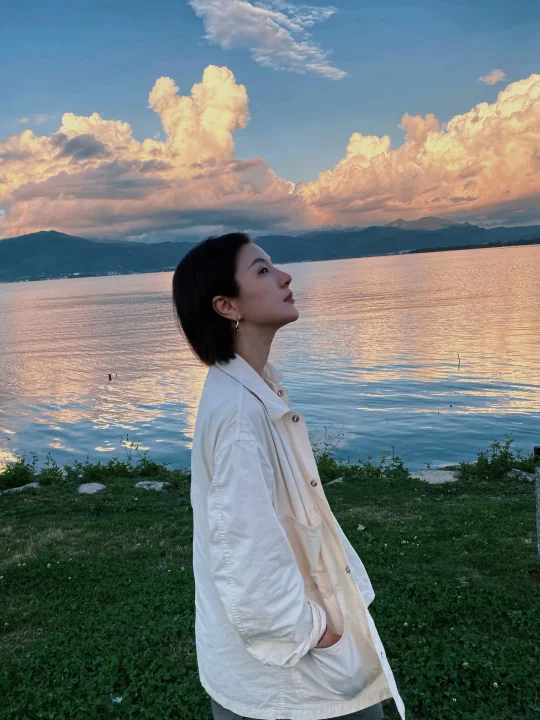 看一场绝美日落