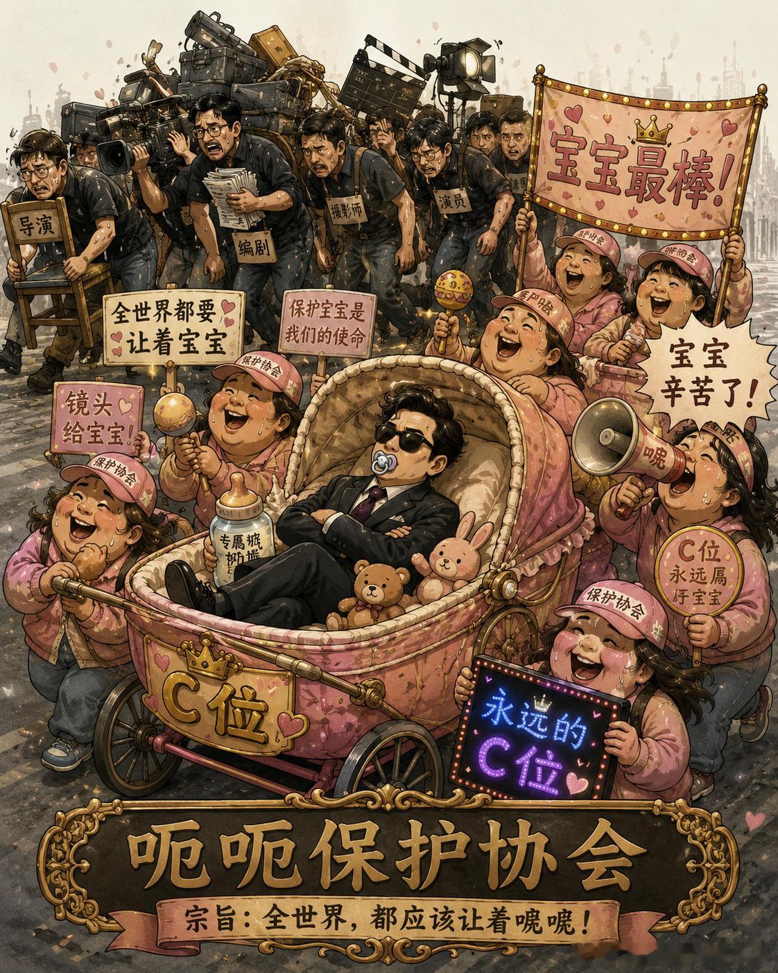 奔四大叔老の当巨婴还挺享受的，不用说好普通话、不用改正体态、不用提高演技、不用减