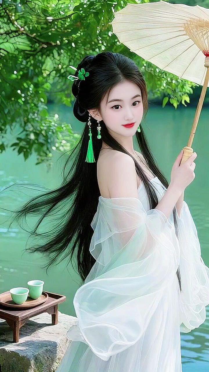 国风古韵 古风美人 清纯甜美 汉服小姐姐 汉服之美在华夏
