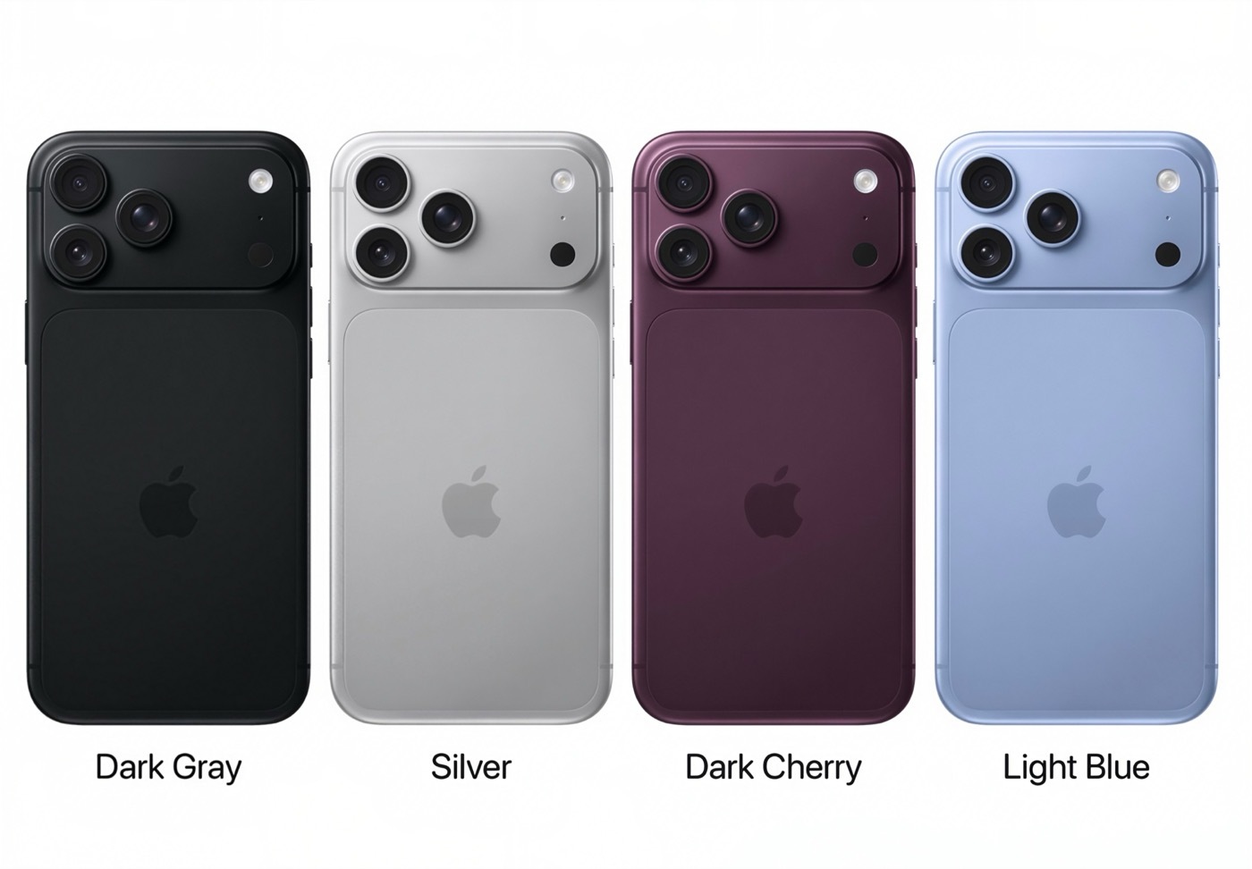 🐟 iPhone18Pro配色 朋友们，今年苹果这波配色，果粉都在猜。据说黑色