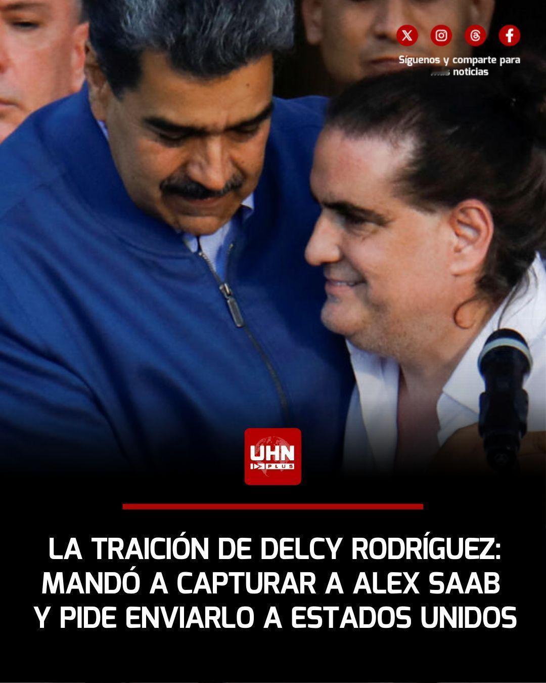 🇻🇪‼️ | 突发新闻——根据德尔西·罗德里格斯的命令，亚历克斯·萨博于周二