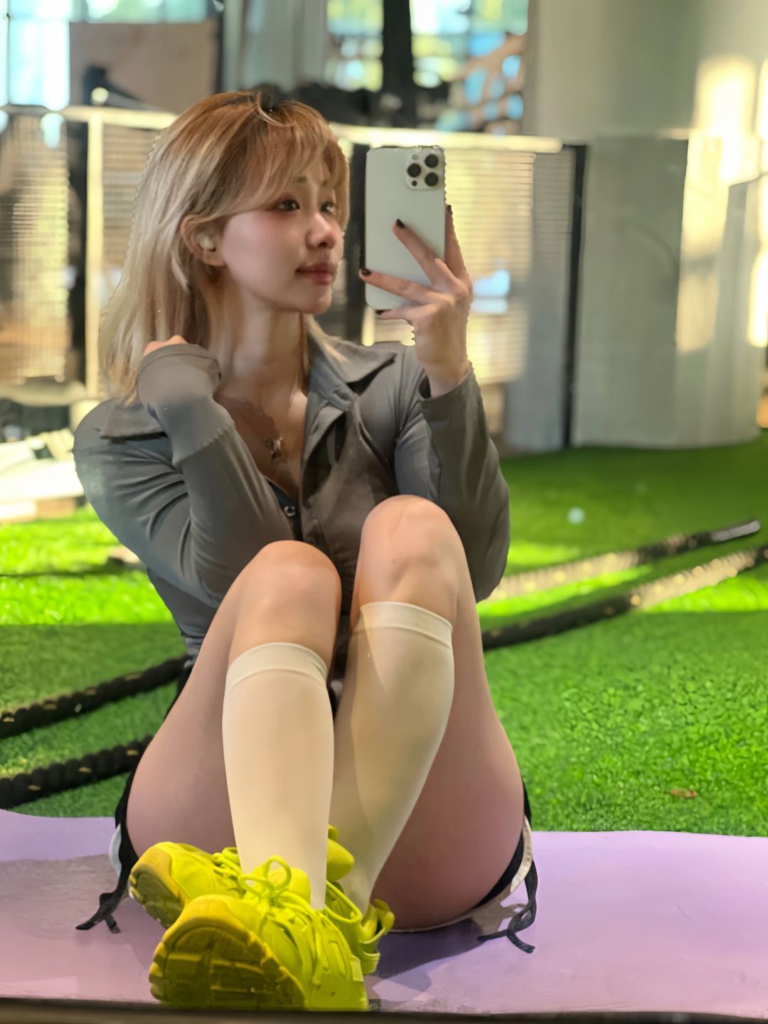 健身圈的禁欲系女孩