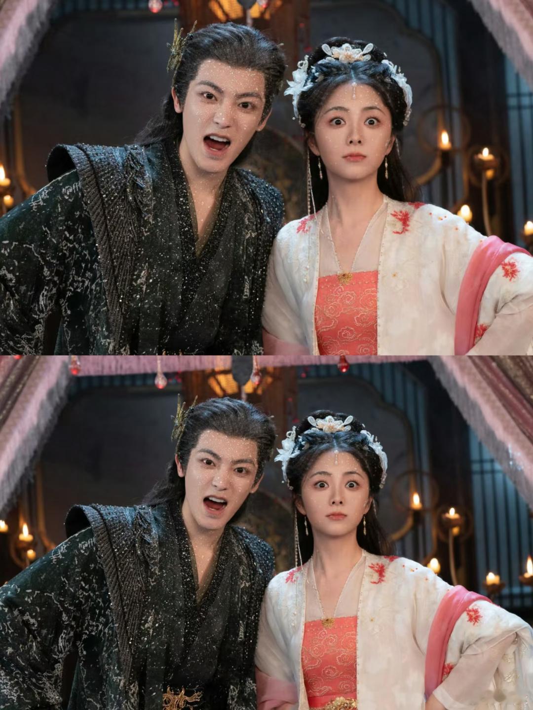 这个十二月侯明昊居然同时上了两部剧一部是和谭松韵的逍遥，一部是和娜扎的玉茗茶骨，