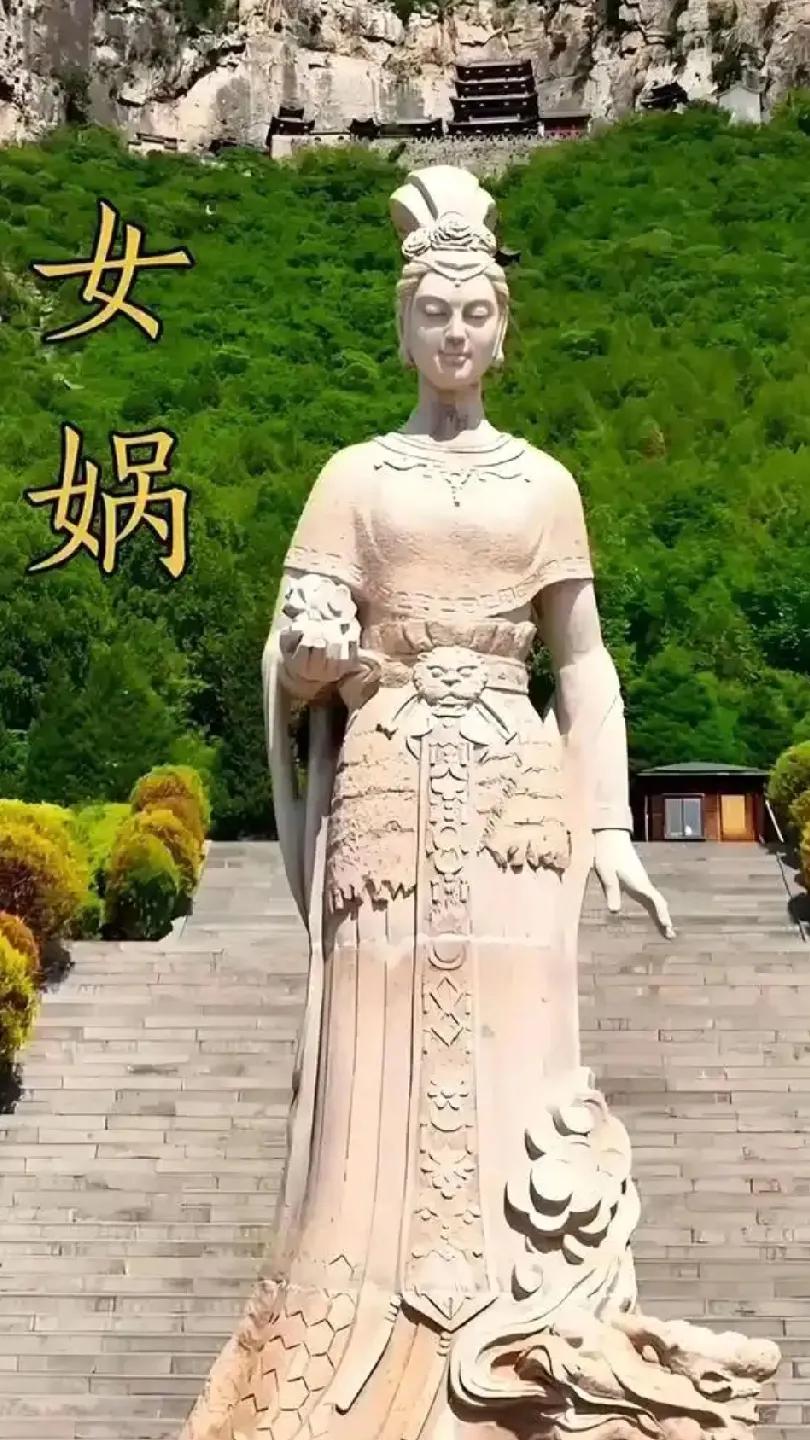 《女娲娘娘颂》
 原创
炼石补天济世艰，
抟土造民启尘寰。
千秋传颂生生意，
一