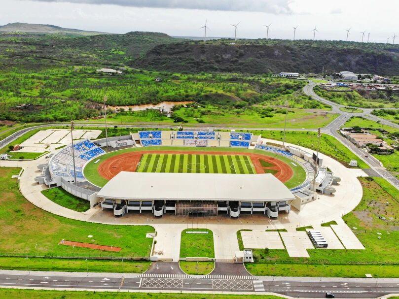 你知道吗？世界杯新军佛得角“谢谢中国”背后，其国家体育场还是由陕建缔造的！201