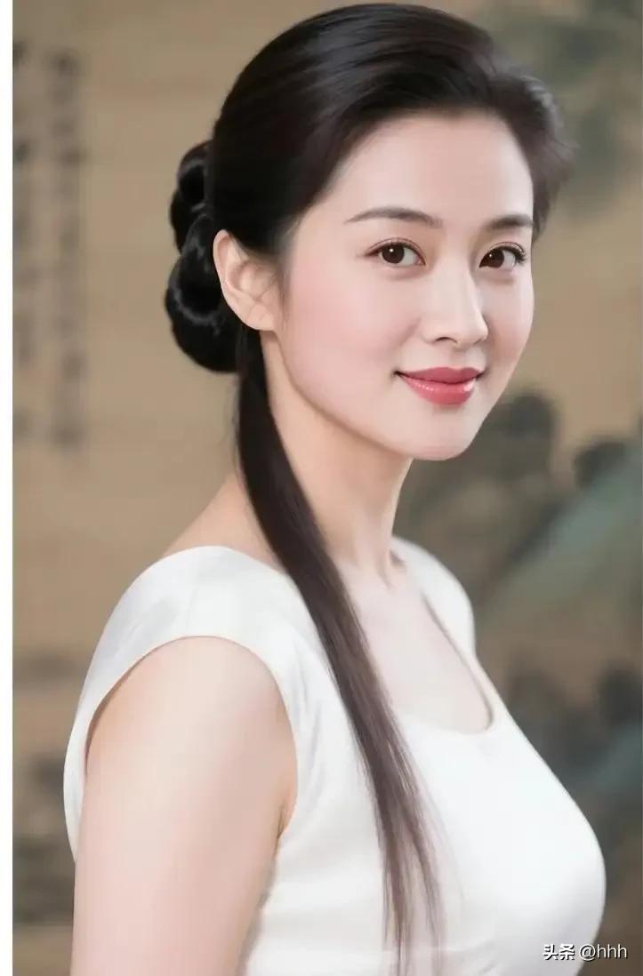 温柔古典美，一抹微笑倾国倾城