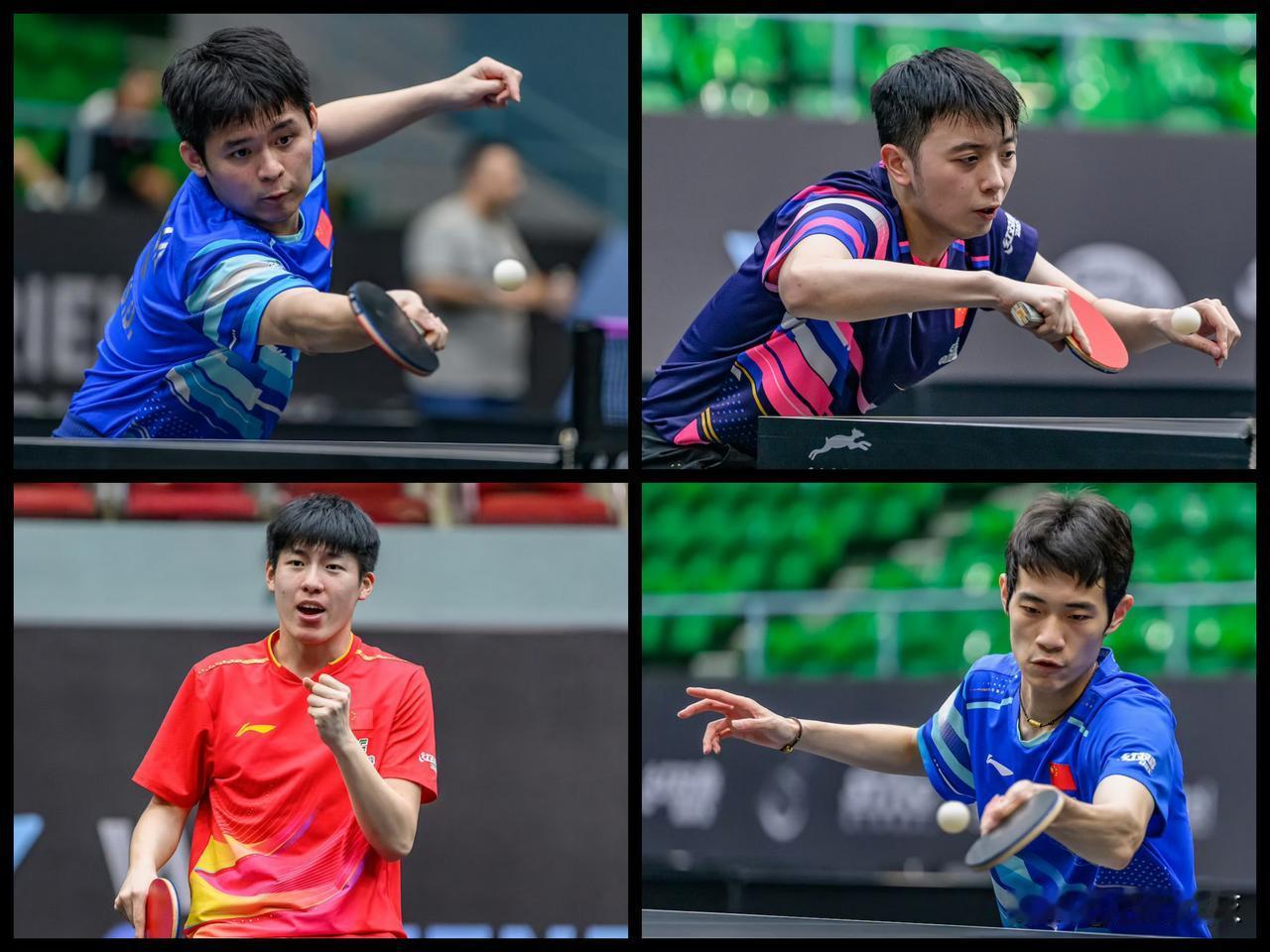 【马斯喀特男单八强落位！国乒九进四林诗栋晋级薛飞出局！】

国乒足足有九人晋级男