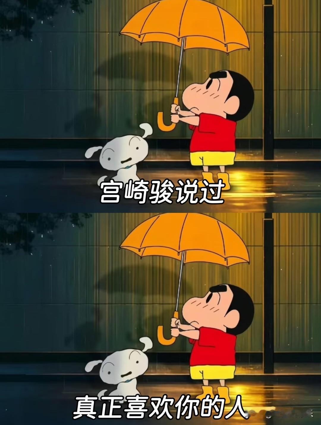 宫崎骏说过：
真正喜欢你的人，
不会只说漂亮话，
他会用行动告诉你，
你不是一个
