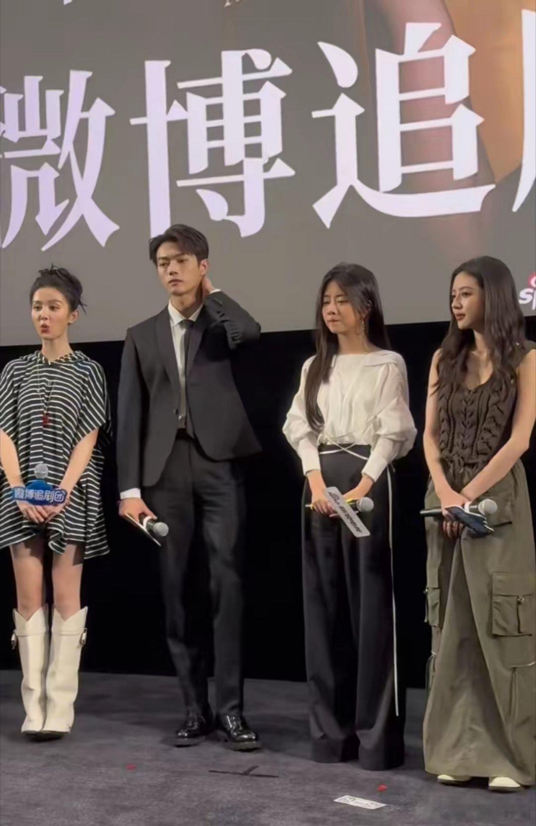 谭松韵和何瑞贤，眼睛有灵气观众容易记得住。 ​​​