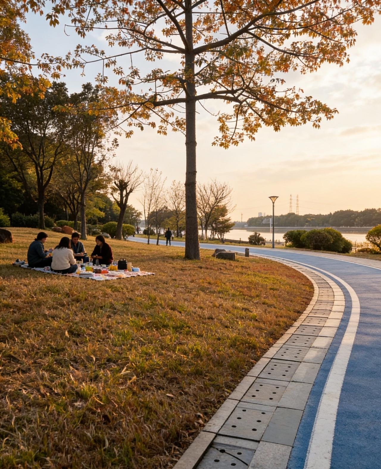 广州国际生物岛｜左侧大草坪！治愈系出片天花板
📍广州 国际生物岛左侧-草坪
?