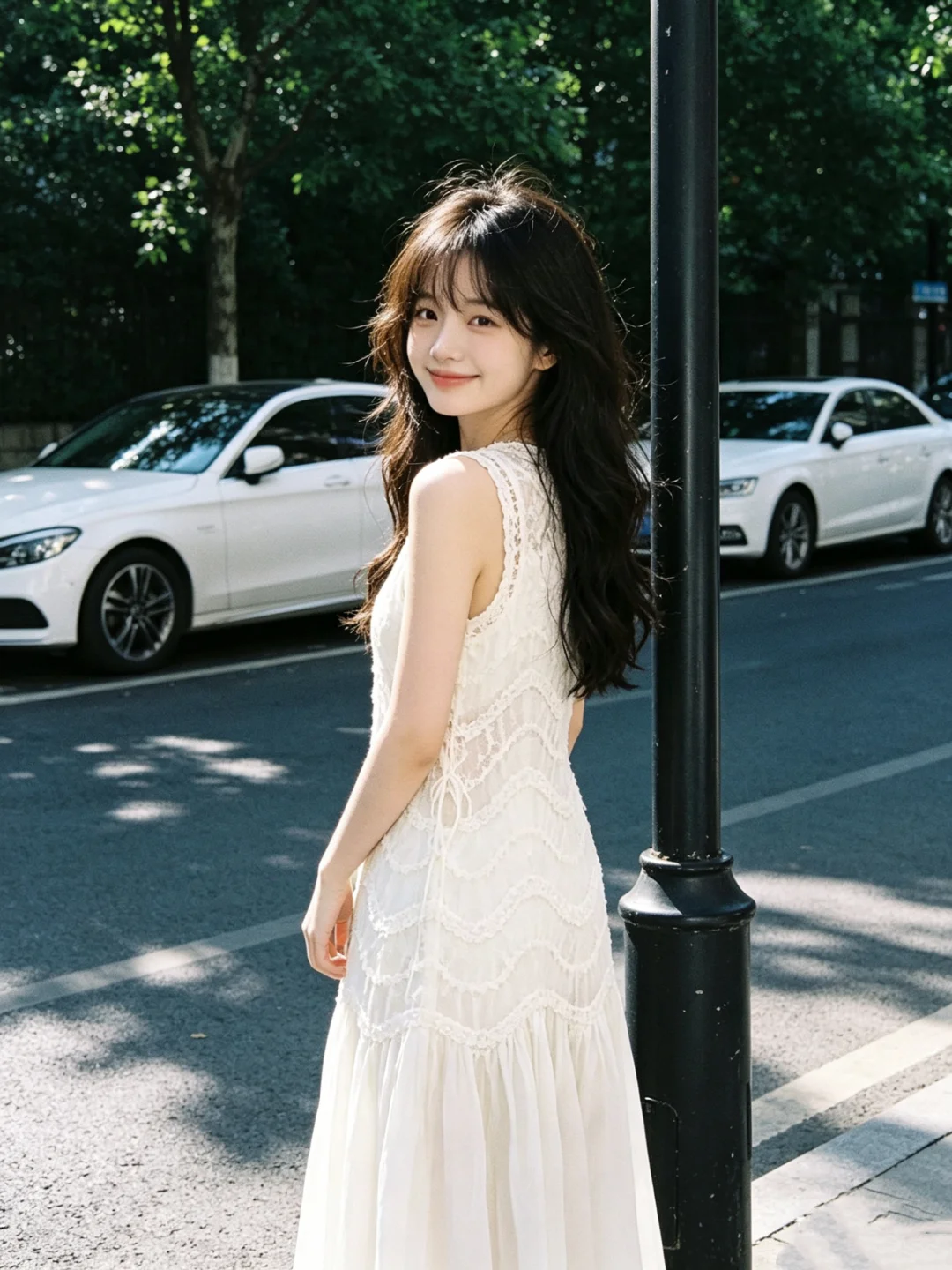 阳光下的白月光穿搭！🤍