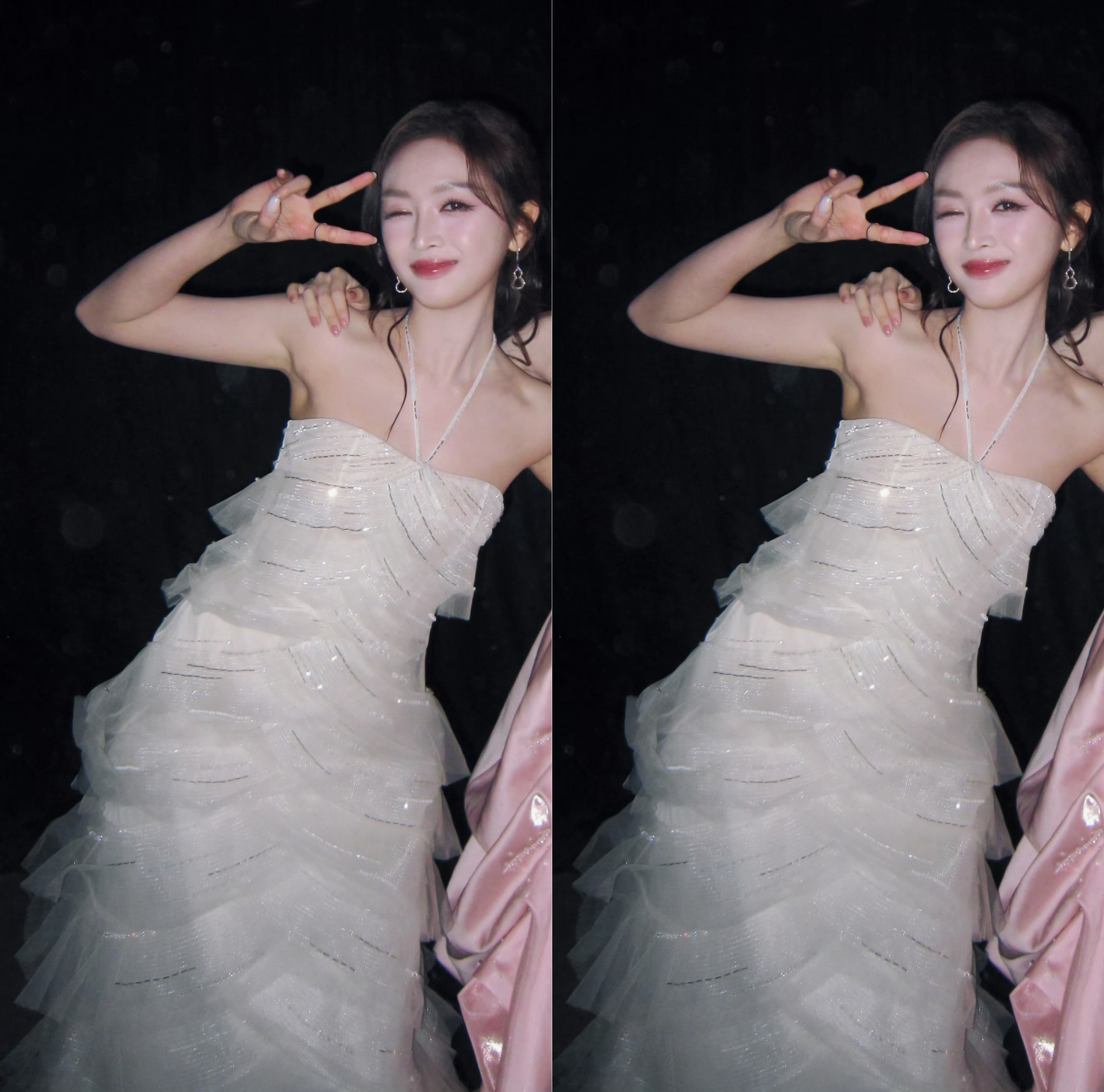 吴宣仪wxy国剧盛典 又有一点与国剧盛典嘉宾的合影