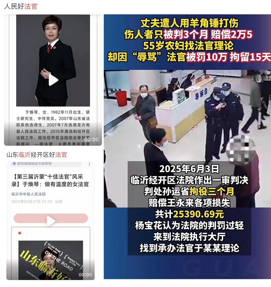 临沂“天价罚单”上了热搜，事件起因是，杨某花丈夫被孙某某用羊角锤打伤，孙某某被判
