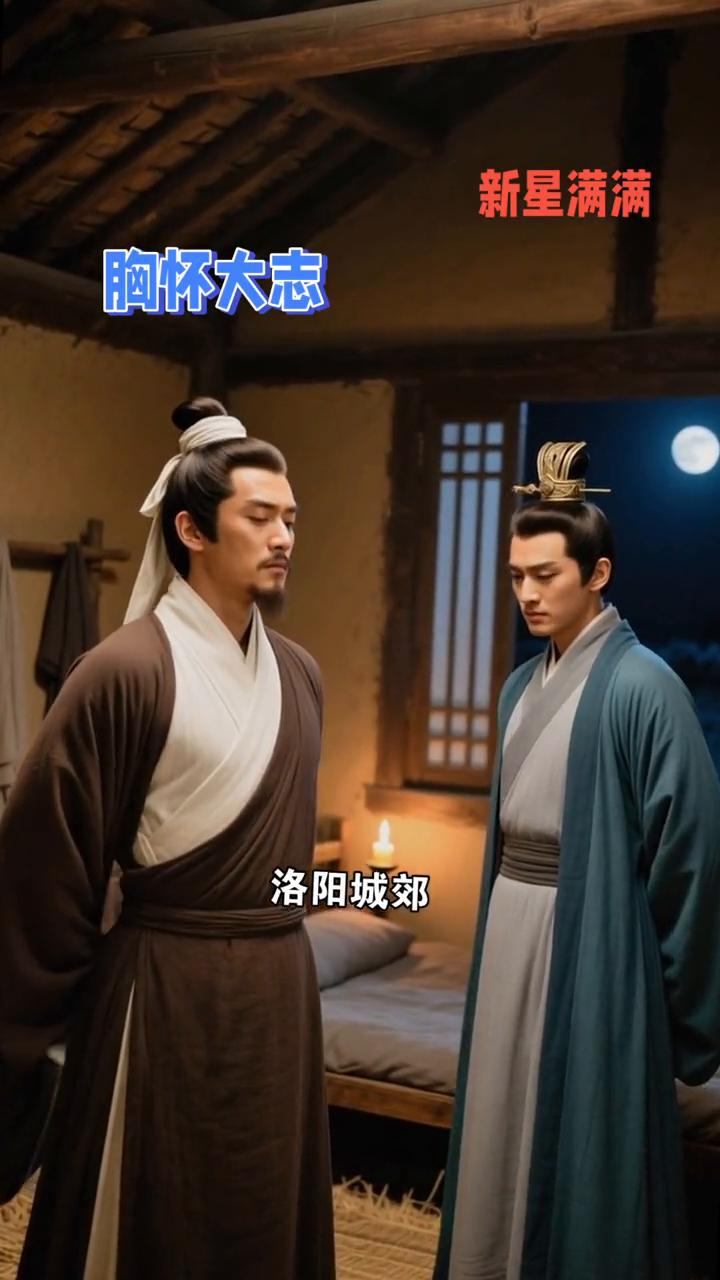 闻鸡起舞，新星满满，胸怀大志。
晋朝初年，洛阳城郊，祖逖与刘琨同榻而眠，心怀收复