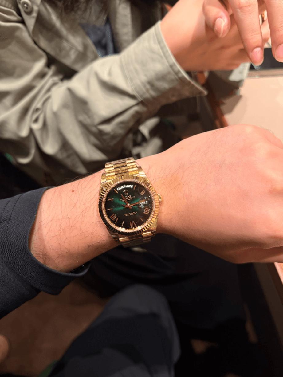 【春节刚过，金表应声上涨】大家都知道2025年金价上升，金表也上涨，年后劳力士的