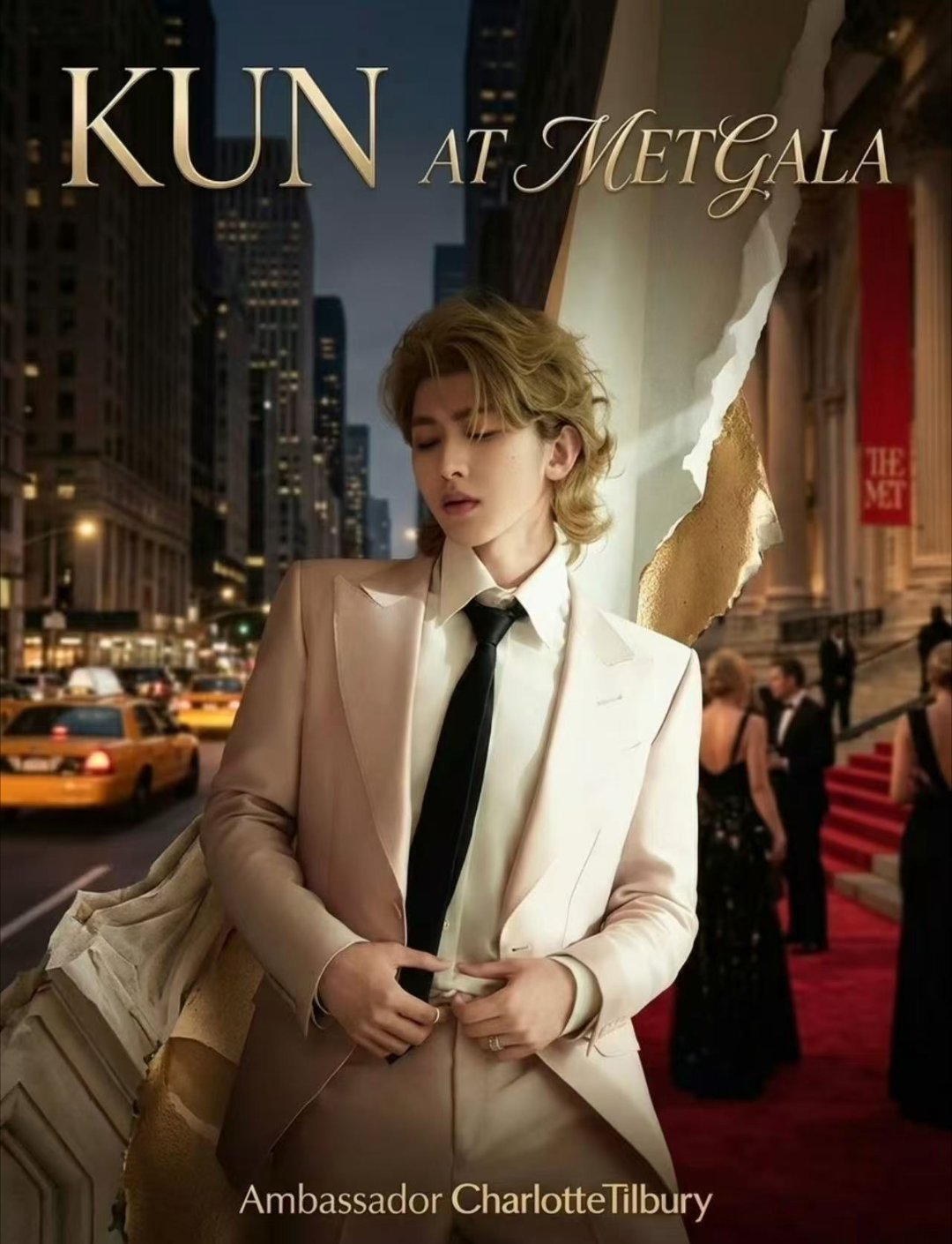 蔡徐坤二登MetGala有多牛从首登到二登MetGala，蔡徐坤稳步走向国际时尚