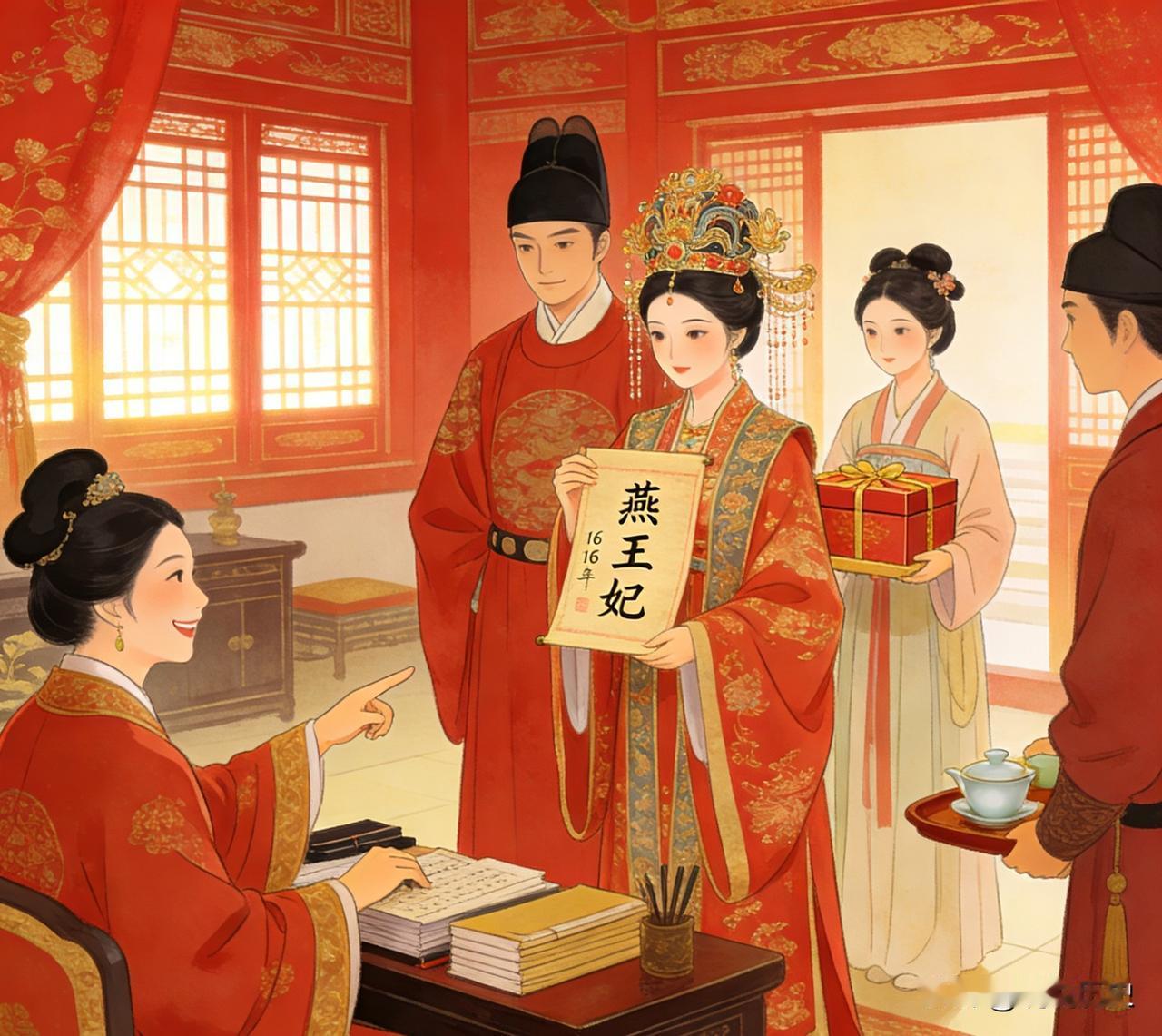 1373年，朱元璋和徐达闲谈时，突然发问：“听闻你的大女儿天姿国色，秀外慧中？”