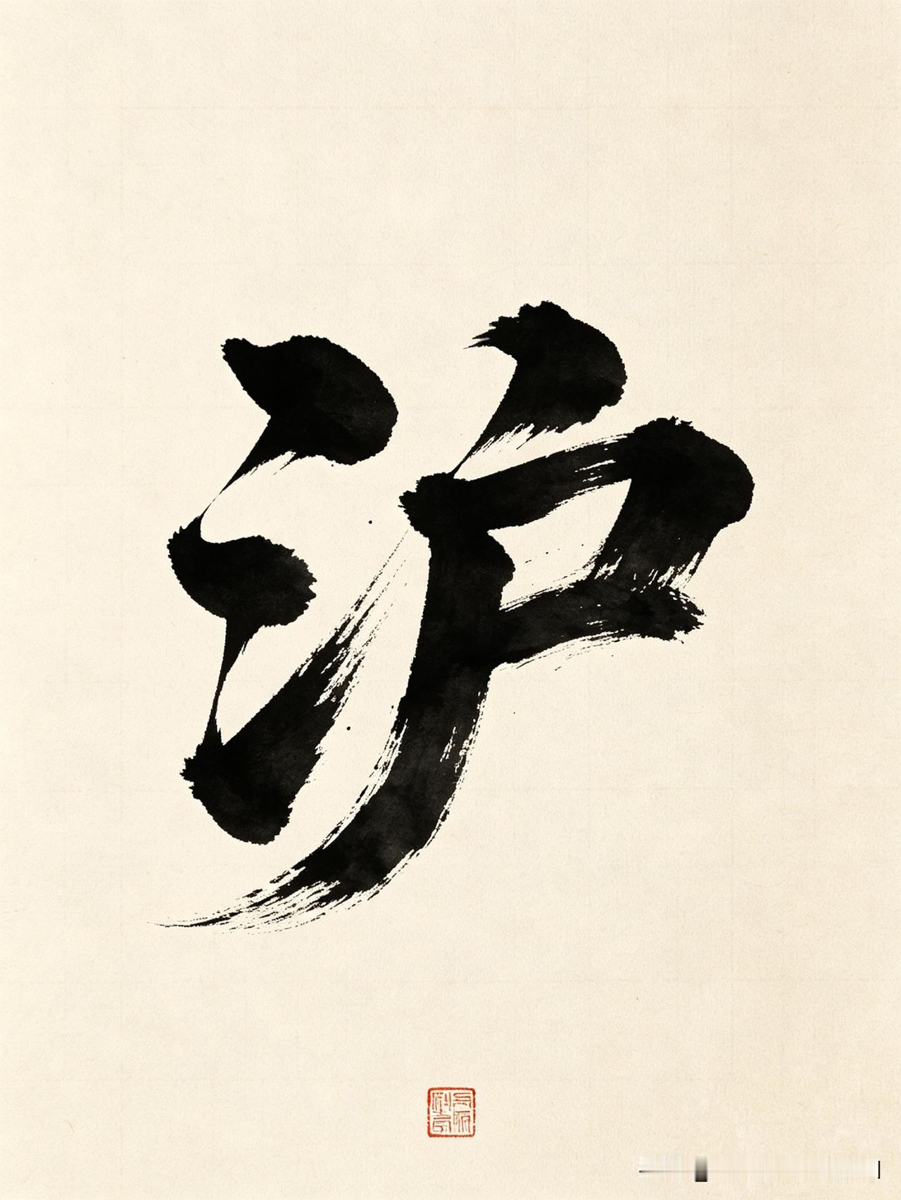笑死……有人说 台风白海豚 让上海恢复了自己的本来面目……

因为『沪』字，就是