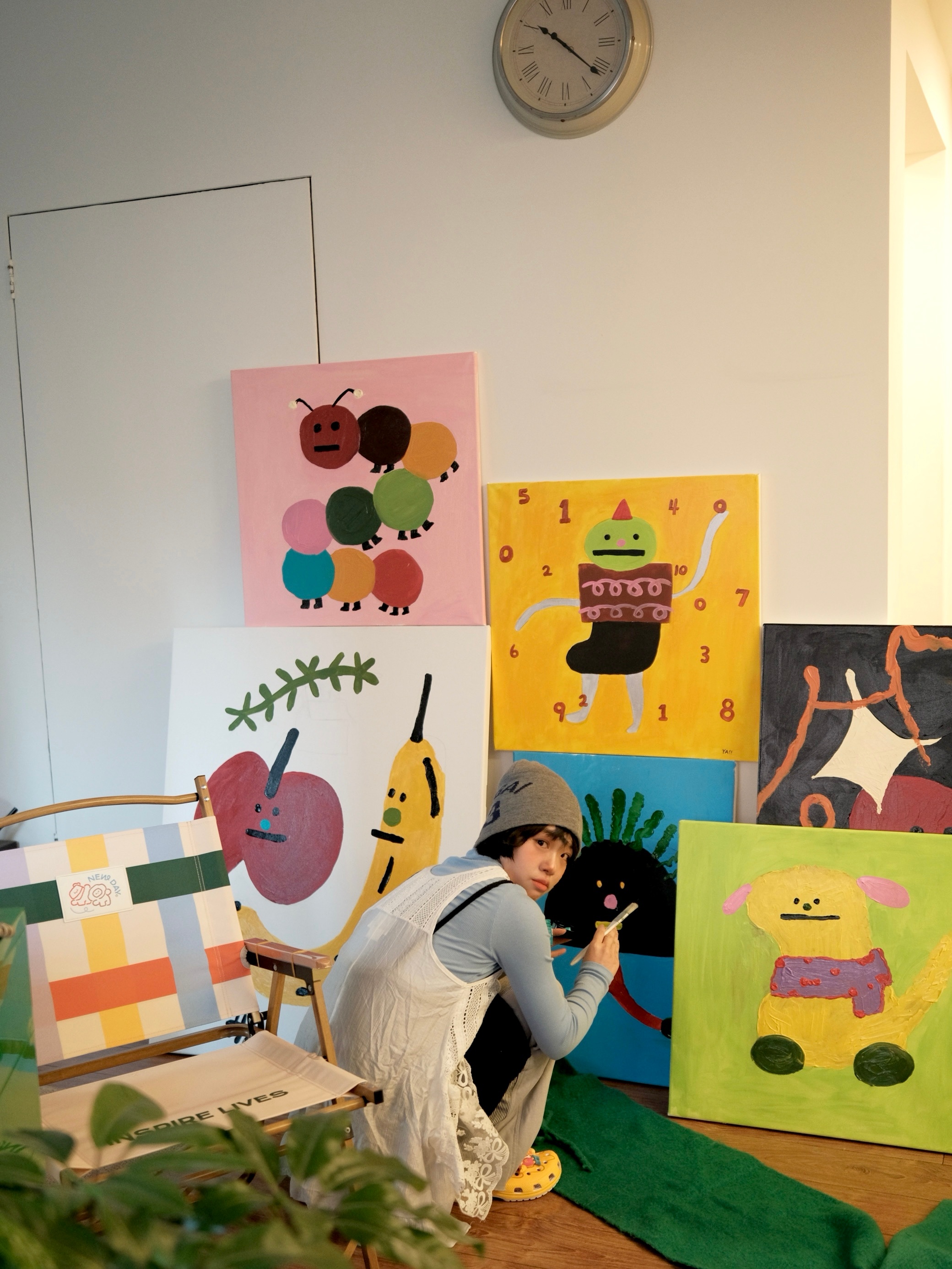 在家办画展囖*✩‧₊🎵•*¨*•.¸¸♪✧♫•*¨*•.¸¸♪ ​​​