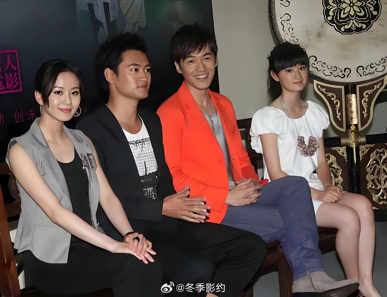 胡歌当年居然没有和左一这个美女在一起！太可惜了吧！ 