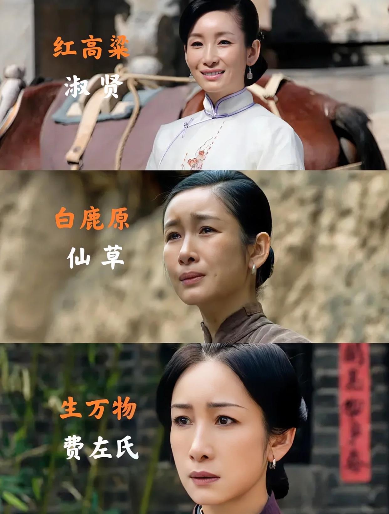 这个华点也是被发现了，
秦海璐已经成了年代剧的常驻嘉宾，
而且基本是“孀居”大嫂