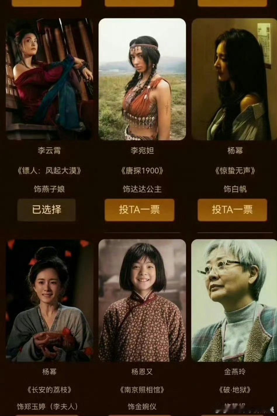 刘诗诗杨幂入围百花奖 第38届百花奖初评名单出炉，刘诗诗与杨幂凭借同一部作品双双