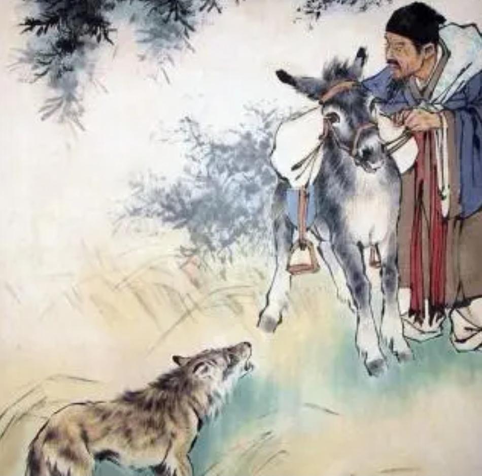 上联，？？？

下联，东郭心善狼不懂，对牛弹琴
