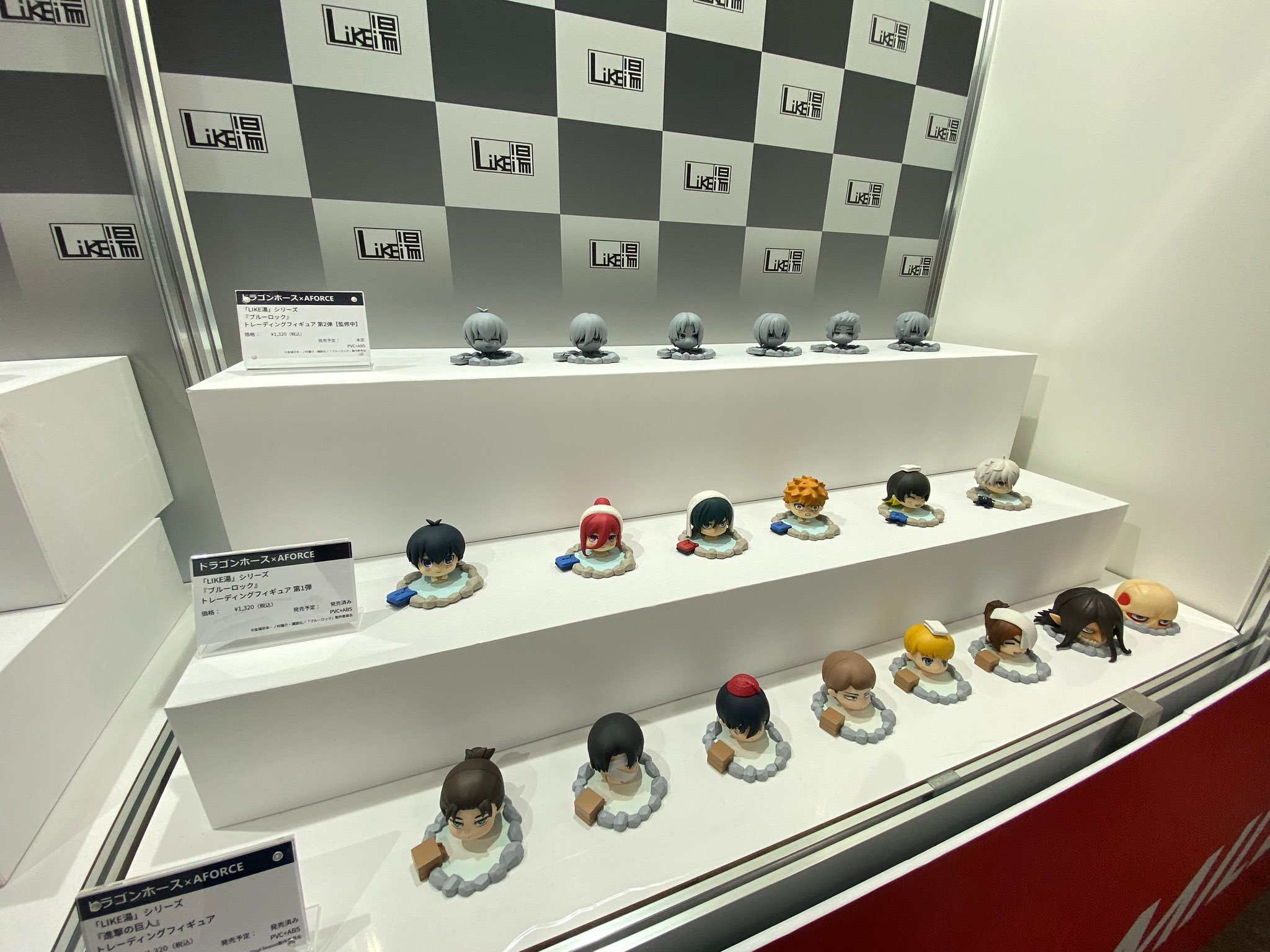 进击的巨人 ワンダーフェスティバル2026夏 展示情報AFORCE Like湯 