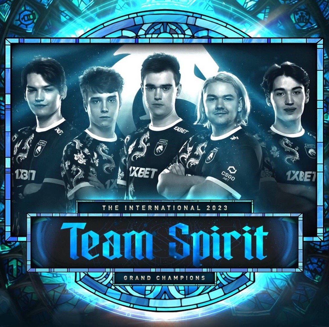 #Spirit双冠王##Spirit夺得TI12总冠军##dota2# 全场高呼