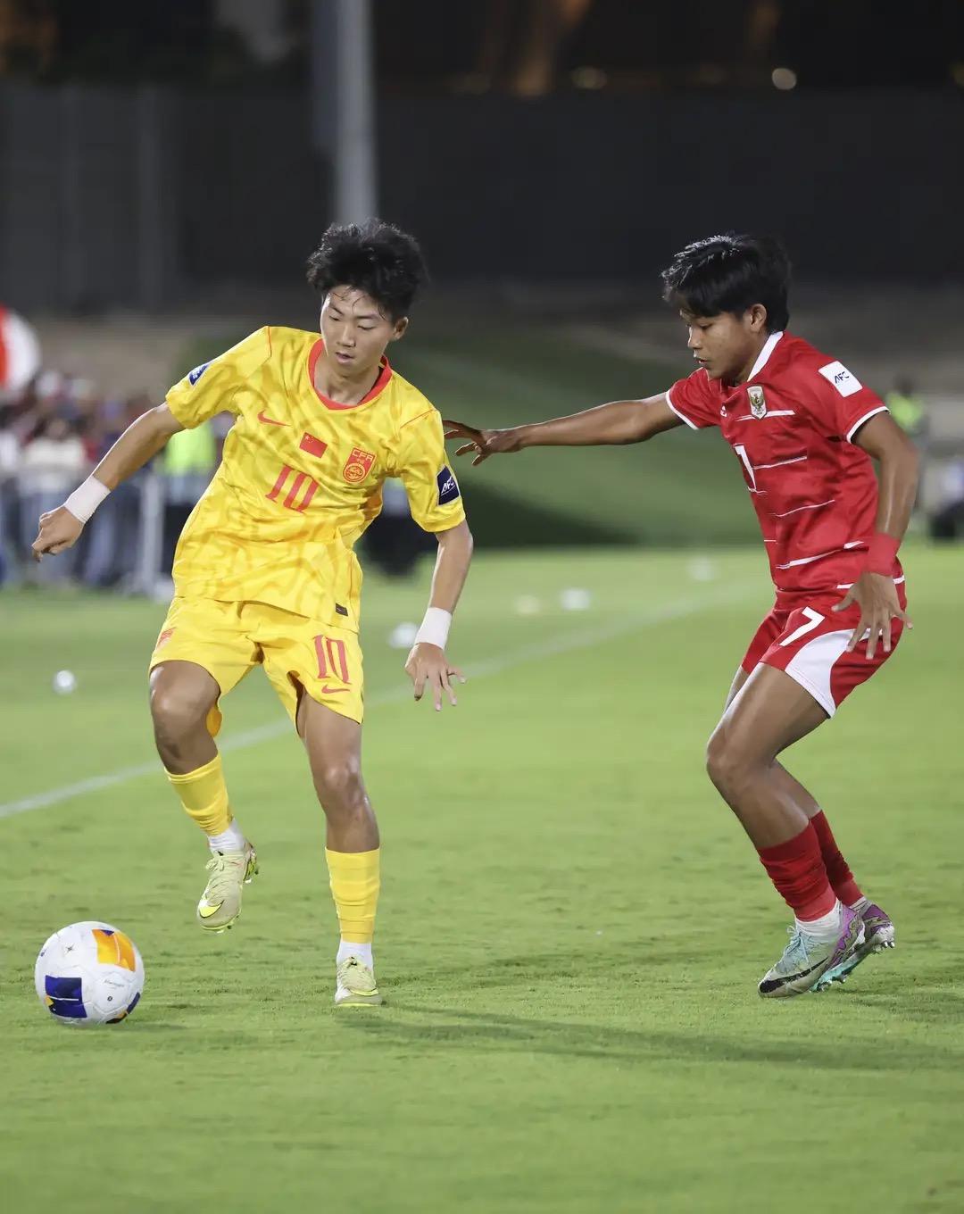 不敌印尼U17，中国U17开赛即陷入小组竞争被动

在北京时间5月6日凌晨进行的