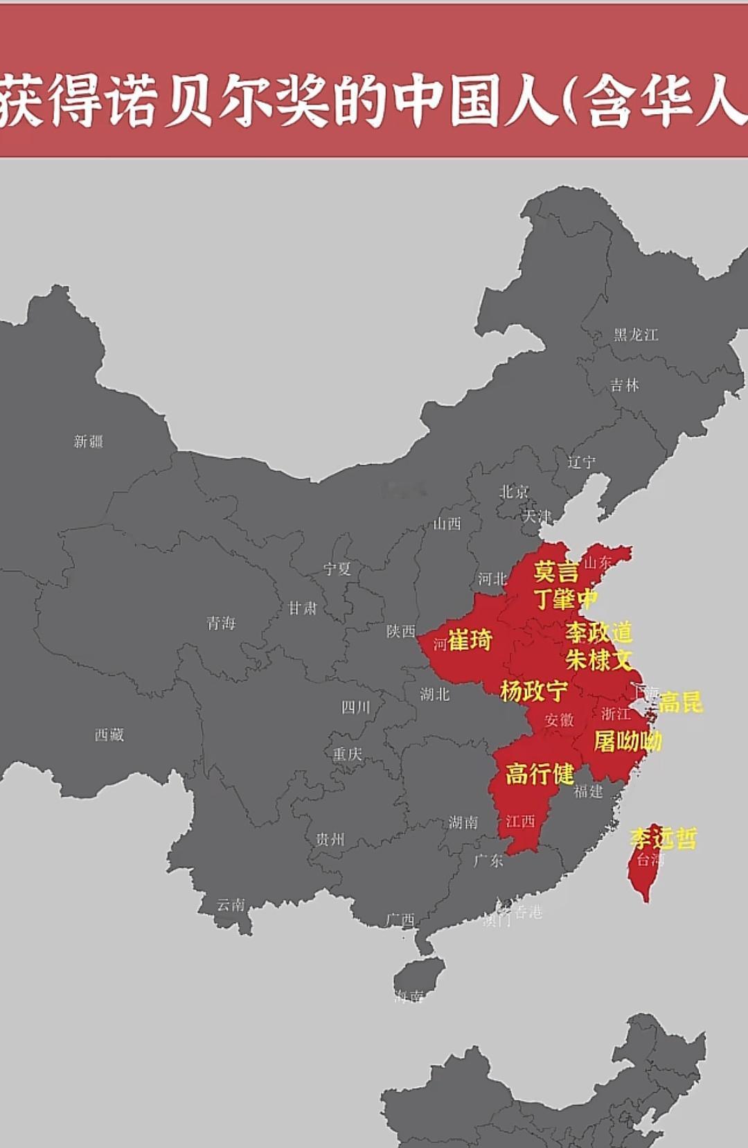 中国诺贝尔奖得主，你知道几个？
   我觉得，只🈶屠呦呦、杨振宁影响力顶尖。
