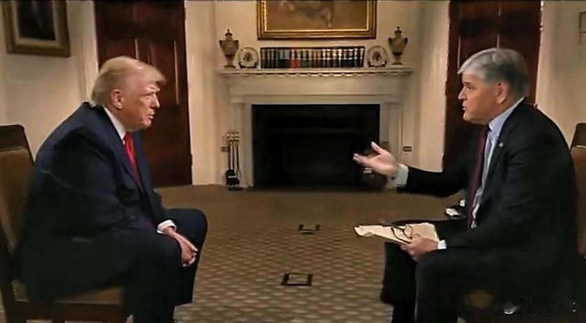 汉尼提:“油轮被扣押后，弗拉基米尔·普京有给你打电话吗？”  

特朗普:“我不