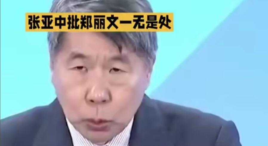 中国国民党台湾省孙文学校总校长张亚中：郑丽文不是因反台独才脱离民进党，不是“浪子