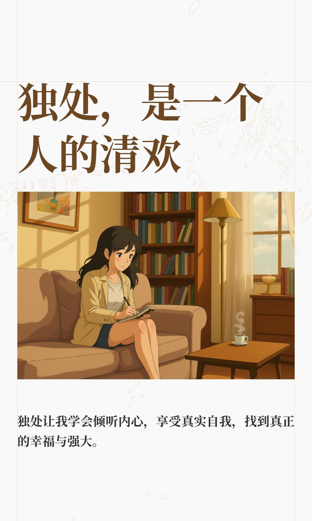 当一个人彻底陷入孤独，会慢慢经历这几个阶段，特别真实：
 
1. 一开始是安静，