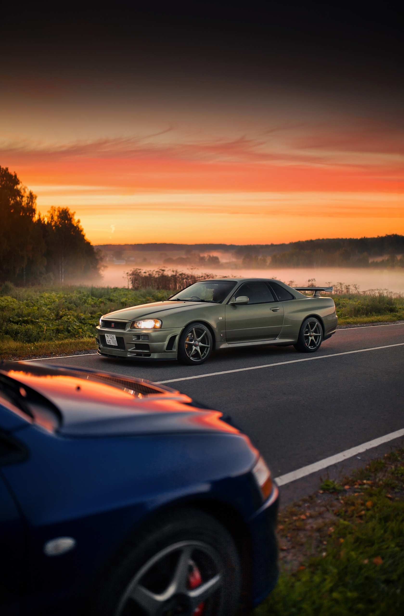 Nissan R34 GT-R （by Ivan Orlov）日产gtr日产gt